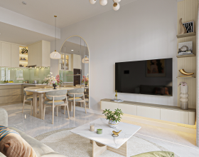 mẫu thiết kế chung cư victoria quận 2 đẹp
