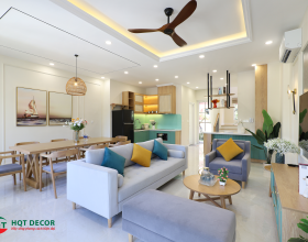 Thiết kế nội thất chung cư phong cách Luxury