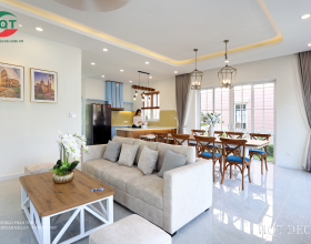 Thiết kế nội thất nhà phố liền kề cao cấp HCM