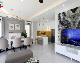 Thiết kế nội thất nhà phố liền kề tại HCM