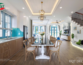 Thiết kế nội thất nhà phố phong cách tối giản