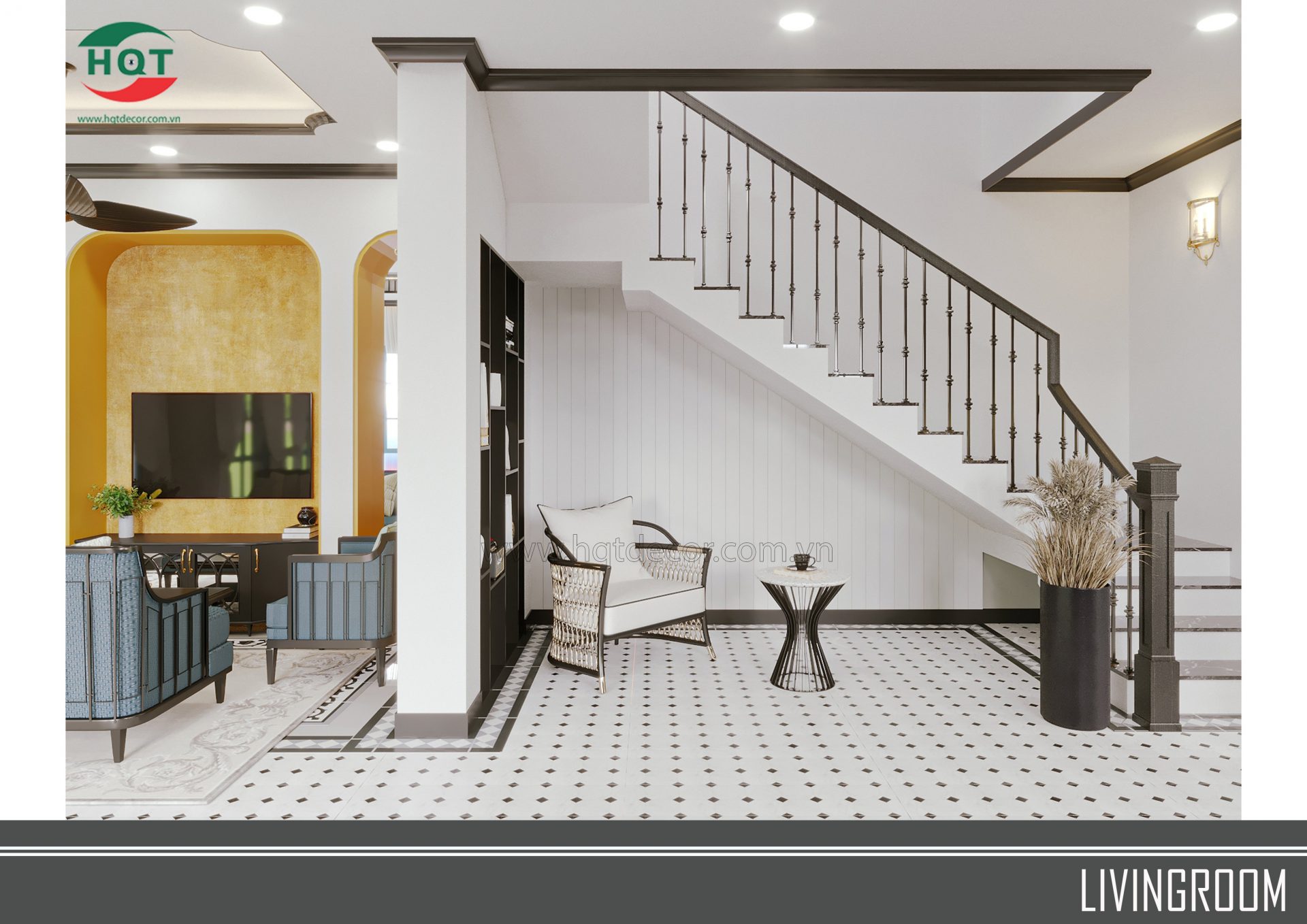 THIẾT KẾ TẠI VILLA NOVA PHAN THIẾT – HQT DECOR – PHONG CÁCH INDOCHIN